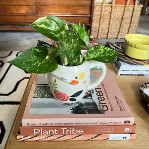 SWAN Ceramic Barrel Mug or Planter 18oz